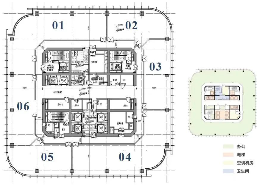 城建云启中心，云端商务写字楼入市租售(图6)