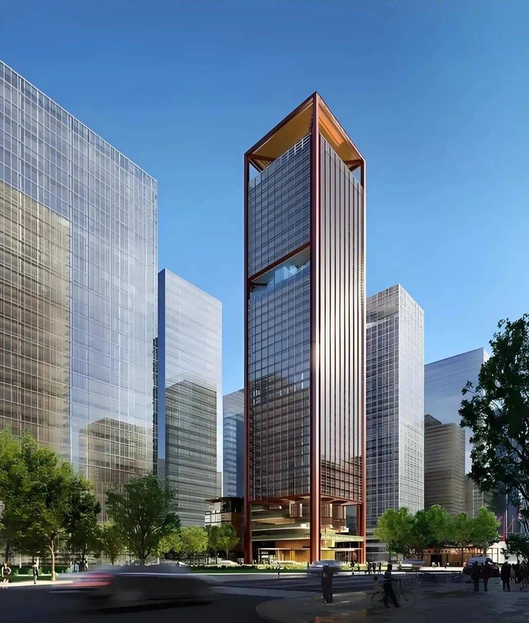 前海华强金融楼盘介绍，租金户型，面积区间(图1)